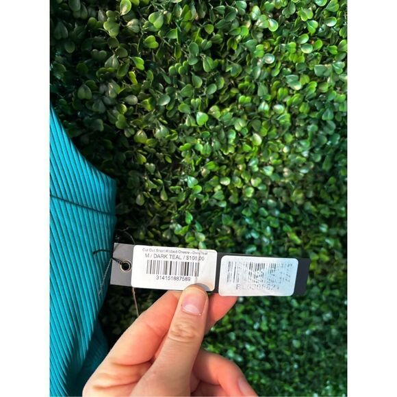 Carbon38 Cut Out Short Ribbed One Piece Romper Sz Medium NWT - Picture 4 of 7